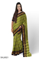 NARAYAN PETH MASRISE COTTON SAREE WITH PATTI PALLU