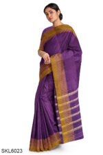 NARAYAN PETH MASRISE COTTON SAREE WITH PATTI PALLU