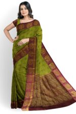 NARAYAN PETH COTTON SAREE WITH GRAND PALLU