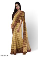 NARAYAN PETH COTTON SAREE WITH GRAND PALLU