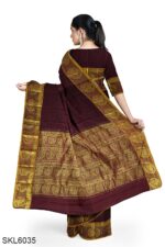 NARAYAN PETH COTTON SAREE WITH GRAND PALLU