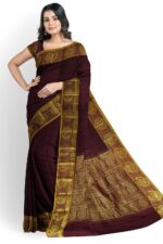 NARAYAN PETH COTTON SAREE WITH GRAND PALLU