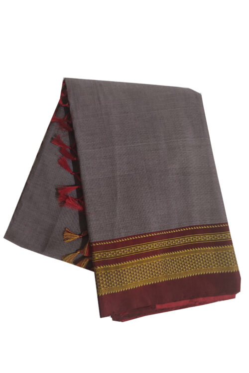 ILKAL HANDLOOM PURE SILK PALLU MASRISE COTTON SAREES
