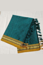 GULEDGUDDA KHANA COTTON DUPPATTA WITH TASSELS