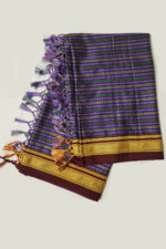 GULEDGUDDA KHANA COTTON DUPPATTA WITH TASSELS