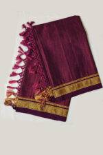 GULEDGUDDA KHANA COTTON DUPPATTA WITH TASSELS