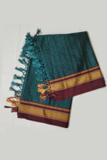 GULEDGUDDA KHANA COTTON DUPPATTA WITH TASSELS
