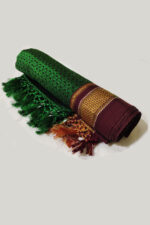 GULEDGUDDA KHANA COTTON DUPPATTA WITH TASSELS