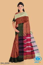PATTEDA ANCHU PURE COTTON HANDWOVEN SAREE