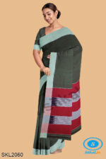PATTEDA ANCHU PURE COTTON HANDWOVEN SAREE