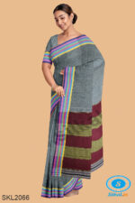 PATTEDA ANCHU PURE COTTON HANDWOVEN SAREE