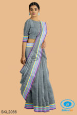 PATTEDA ANCHU PURE COTTON HANDWOVEN SAREE