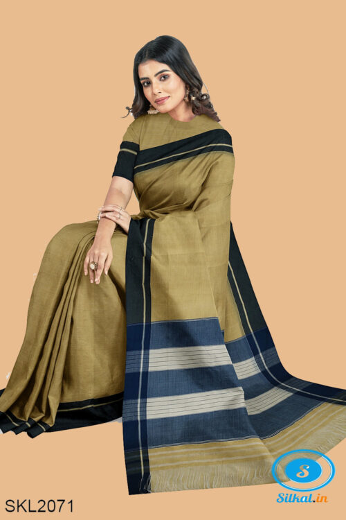 PATTEDA ANCHU PURE COTTON HANDWOVEN SAREE
