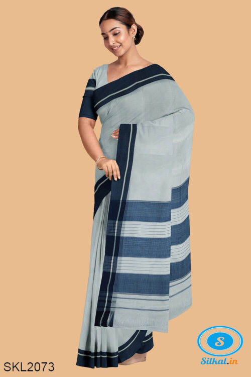 PATTEDA ANCHU PURE COTTON HANDWOVEN SAREE