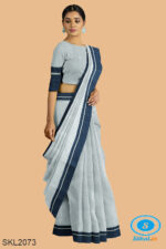 PATTEDA ANCHU PURE COTTON HANDWOVEN SAREE
