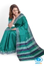 BANAHATTI COTTON SAREE WITH TRADITIONAL BORDER