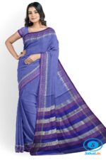 BANAHATTI COTTON SAREE WITH TRADITIONAL BORDER