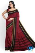 BANAHATTI COTTON SAREE WITH TRADITIONAL BORDER