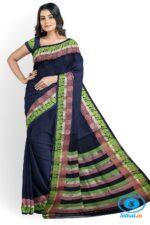 BANAHATTI COTTON SAREE WITH TRADITIONAL BORDER