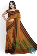 BANAHATTI COTTON SAREE WITH TRADITIONAL BORDER