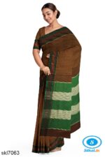 ILKAL COTTON RAGAWALI SAREE WITH CHIKKI PARAS BORDER