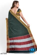 ILKAL COTTON RAGAWALI SAREE WITH CHIKKI PARAS BORDER