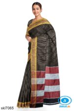 ILKAL COTTON RAGAWALI SAREE WITH CHIKKI PARAS BORDER