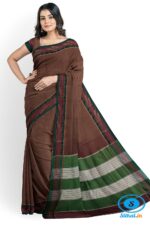 ILKAL COTTON RAGAWALI SAREE WITH CHIKKI PARAS BORDER