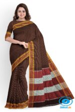 ILKAL COTTON RAGAWALI SAREE WITH CHIKKI PARAS BORDER