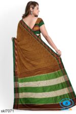 ILKAL COTTON RAGAWALI SAREE WITH CHIKKI PARAS BORDER