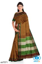 ILKAL COTTON RAGAWALI SAREE WITH CHIKKI PARAS BORDER