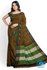 ILKAL COTTON RAGAWALI SAREE WITH CHIKKI PARAS BORDER