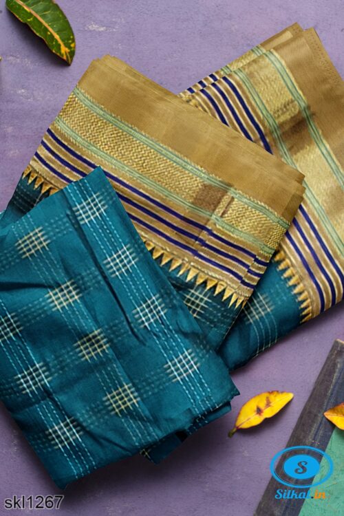 ILKAL SILK BY COTTON RADIKA SAREE