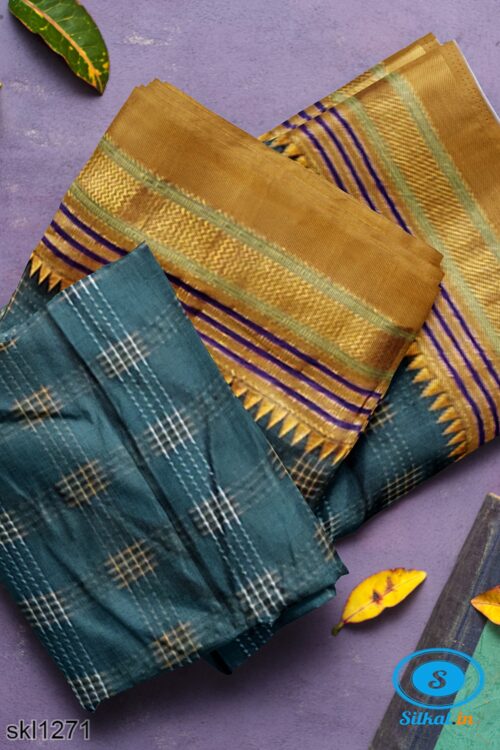 ILKAL SILK BY COTTON RADIKA SAREE