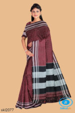 ILKAL HANDLOOM MERCERIZED COTTON BY COTTON SAREES