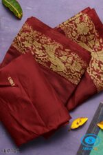 BANAHATTI COTTON SAREE WITH TRADITIONAL BORDER
