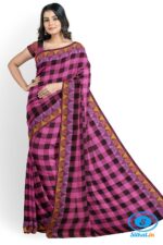 BANAHATTI COTTON SAREE WITH TEMPPAL BORDER