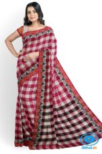 BANAHATTI COTTON SAREE WITH TEMPPAL BORDER