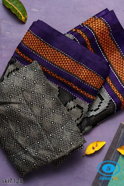 GULEDGUDDA COTTON KHANA WITH GRAND PALLU SAREE