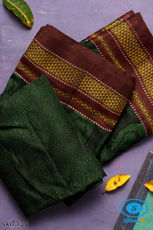 GULEDGUDDA COTTON KHANA WITH GRAND PALLU SAREE