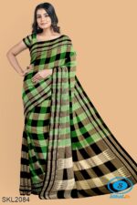 ILKAL HANDLOOM MERCERIZED COTTON BY COTTON SAREES