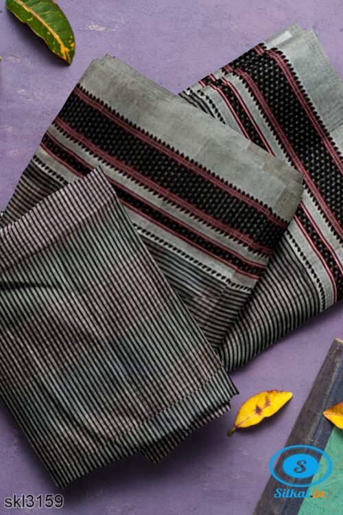 ILKAL HANDLOOM MASRISE COTTON BY COTTON SAREES