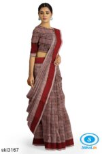 ILKAL HANDLOOM MASRISE COTTON BY COTTON SAREES