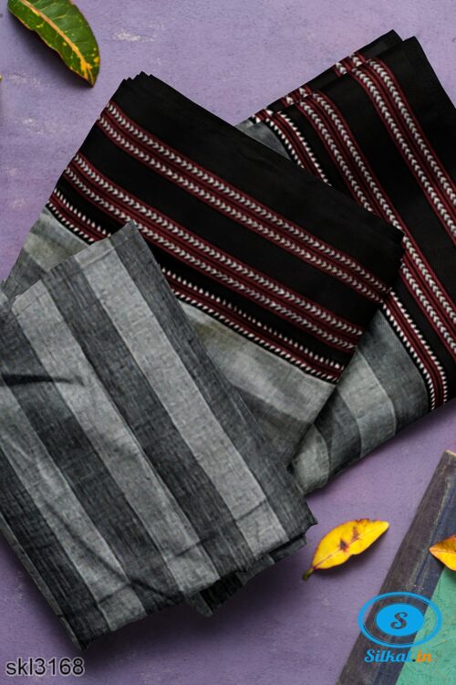 ILKAL HANDLOOM MASRISE COTTON BY COTTON SAREES