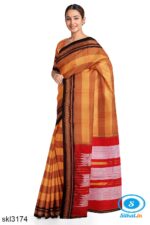 ILKAL HANDLOOM PURE SILK PALLU MASRISE COTTON SAREES