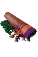 GULEDGUDDA KHANA COTTON DUPPATTA WITH TASSELS