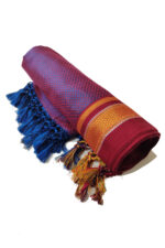GULEDGUDDA KHANA COTTON DUPPATTA WITH TASSELS