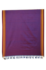 GULEDGUDDA KHANA COTTON DUPPATTA WITH TASSELS