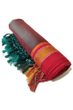 GULEDGUDDA KHANA COTTON DUPPATTA WITH TASSELS
