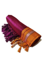 GULEDGUDDA KHANA COTTON DUPPATTA WITH TASSELS